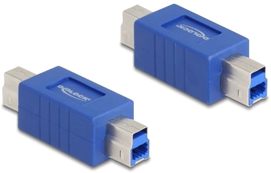 Picture of Delock USB 5 Gbps Adapter Gender Changer Type-B male to male
