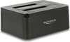 Picture of Delock USB 5 Gbps Dual Docking Station for 2 x SATA HDD / SSD with Clone Function