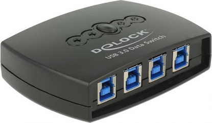 Attēls no Delock USB 5 Gbps Switch 4 PC to 1 device