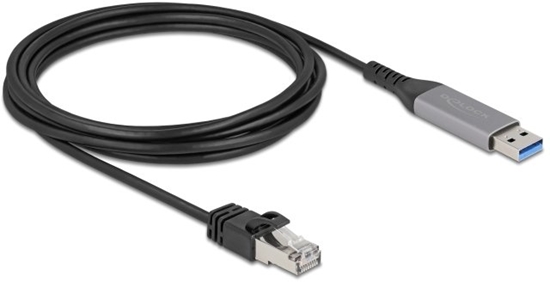 Picture of Delock USB LAN Cable USB Type-A to RJ45 Gigabit Ethernet 3 m