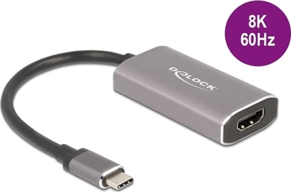 Attēls no Delock USB Type-C™ Adapter to HDMI (DP Alt Mode) 8K with HDR function