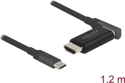Attēls no Delock USB Type-C™ to HDMI Adapter Cable 4K 60 Hz magnetic 1.20 m
