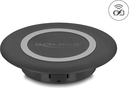 Attēls no Delock Wireless Charger 15 W for table mounting black