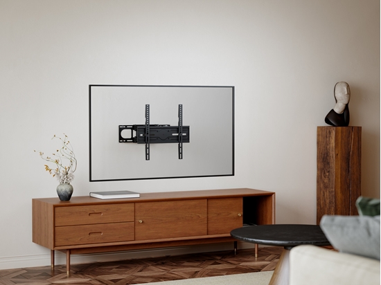 Picture of Deltaco Wall mount Full motion 3-way, tilt, swivel, 32-70", 40 kg / ARM-1202-B / 1903428