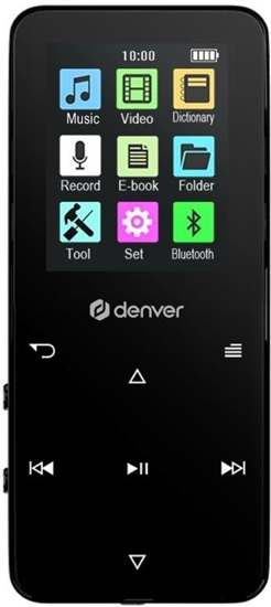 Изображение Denver Odtwarzacz MP4 Denver MP-1830B BT 1,8" 4GB czarny