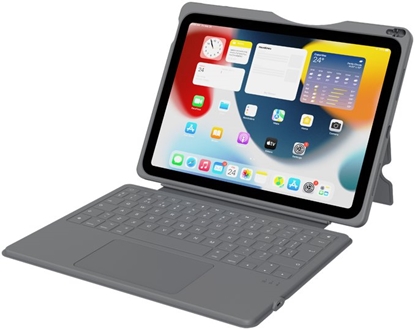 Attēls no DEQSTER Rugged Touch PLUS Keyboard iPad 10.9", Bluetooth, Ukad niemiecki