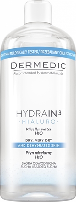Attēls no Dermedic DERMEDIC HYDRAIN 3 HIALURO Pyn micelarny H2O 500 ml