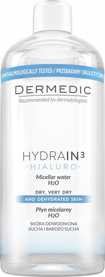 Picture of Dermedic DERMEDIC HYDRAIN 3 HIALURO Pyn micelarny H2O 500 ml