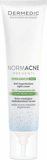 Picture of Dermedic DERMEDIC NORMACNE Krem niwelujcy niedoskonaoci na noc 40 ml