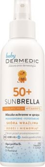 Picture of Dermedic DERMEDIC SUNBRELLA BABY Mleczko ochronne w sprayu SPF50+ pow. 6. miesica ycia 100ml