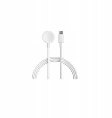 Attēls no Devia inductive magnetic charger Kintone USB-C 1 0 m white for Apple Watch