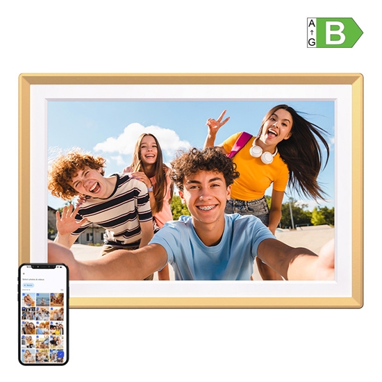 Picture of Ramka cyfrowa Arzopa Digital photo frame D14 Golden (gold)