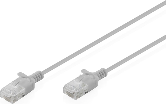 Picture of Digitus CAT 6 U-UTP Slim patch cable, 3 m, gray