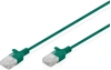 Picture of Digitus CAT 6 U-UTP Slim patch cable, 3 m, green