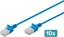 Picture of Digitus CAT 6 U-UTP Slim patch cable, 5 m, blue, 10 pieces