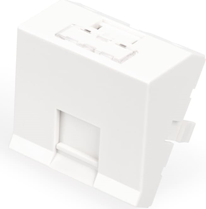 Изображение Digitus Face plate, 1 port, 45 x 45 mm, angled, for frame DN-93802-5-SH