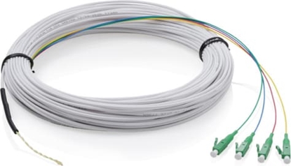 Изображение Digitus FTTH drop cable, singlemode, 4 fibers, 4 LC/APC, 50 m