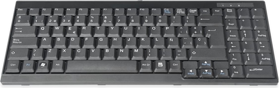 Изображение Digitus Keyboard Suitable for TFT Consoles, Spanish Layout