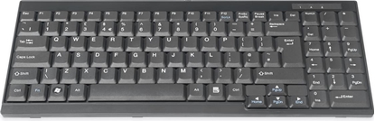 Attēls no Digitus Keyboard Suitable for TFT Consoles, UK Layout