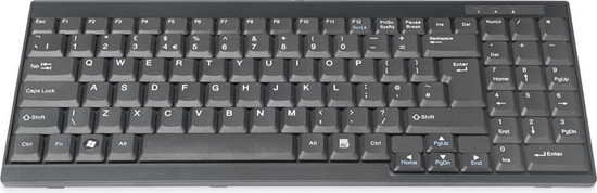 Изображение Digitus Keyboard Suitable for TFT Consoles, UK Layout