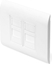 Изображение Digitus Wallplate for Keystone Modules, Frame 80x80mm,  French type