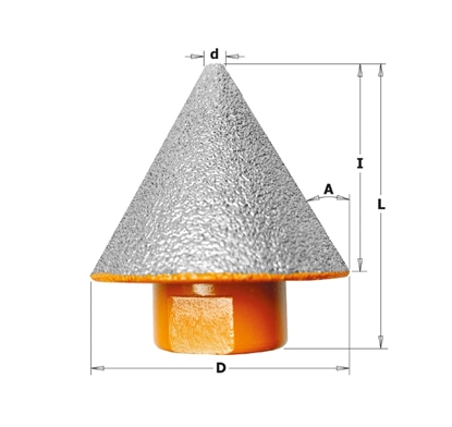 Attēls no Dimanta frēze Cmt 552-535CS; M14; D=35 mm; I=30 mm