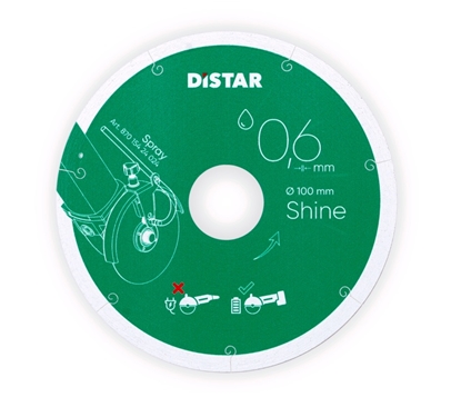 Изображение Dimanta griešanas disks DISTAR 11133034025; 101x22,23x0,6 mm