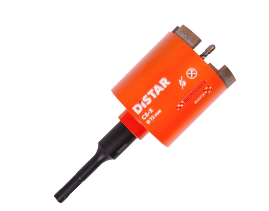 Picture of Dimanta kroņurbis DISTAR 10170085515; SDS-plus; 72x70 mm