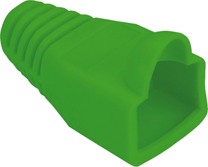 Attēls no Divers Knickschutztülle grün, für RJ-45, 10 Stck