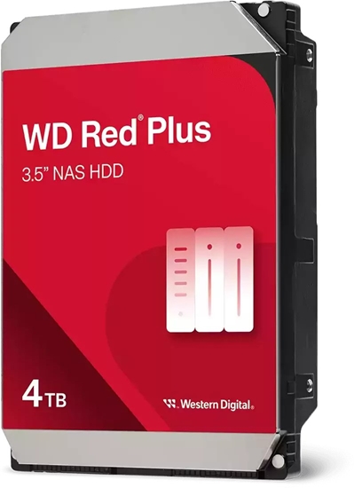 Picture of Dysk WD Red Plus, 4 TB, 5400 RPM, 128