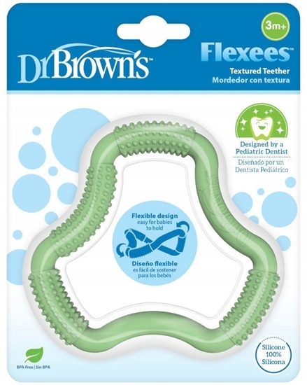 Изображение Dr Browns DR BROWN`S-TE109-GRYZAK FLEXESS ZIELONY