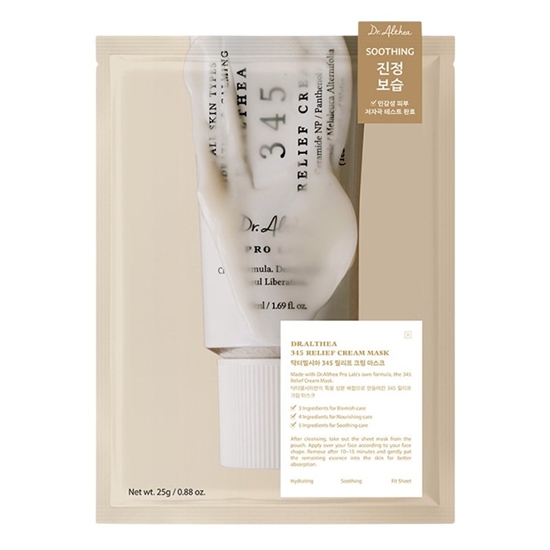 Изображение DR. ALTHEA 345 Relief Cream Mask, 1 pc* 28ml