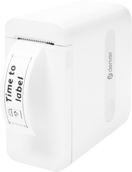 Изображение Drukarka etykiet Denver Mini drukarka termiczna Denver MBP-16W biaa