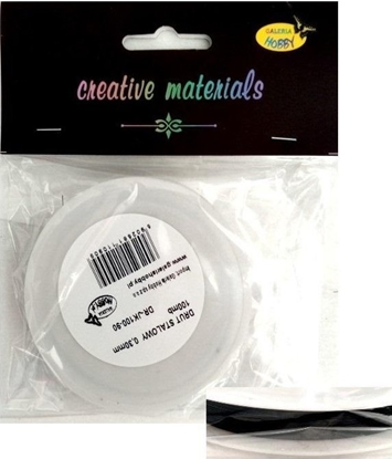 Attēls no Drut stalowy 0.3mm dua szpula 100mb czarny