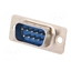 Picture of D-Sub; PIN: 9; plug; male; for cable; soldering; 5A