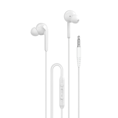 Attēls no Dudao X3+ Wired USB-C In-Ear Headphones - White