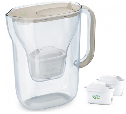 Picture of Dzbanek filtrujący Style Essential 2.4l + 2 wkłady, piaskowy