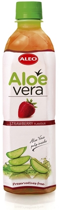 Picture of Dzēriens ALEO Aloe Vera ar zemeņu garšu, PET, 1.5l(DEP)