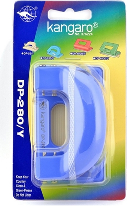 Attēls no Dziurkacz Kangaro DP-280Y 11 kartek Niebieski (KADP280Y-21)