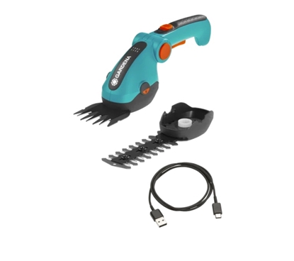 Attēls no Dzīvžogu un zāles šķēres Gardena ComfortCut; 3,6 V; 80 mm; 1x3,0 Ah akum.