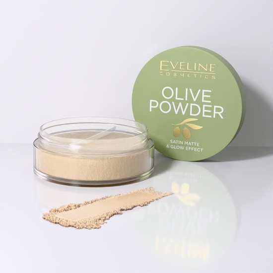 Picture of Ecocera EVELINE_Olive Powder puder sypki do cery wraliwej i suchej Satin Matte 8g