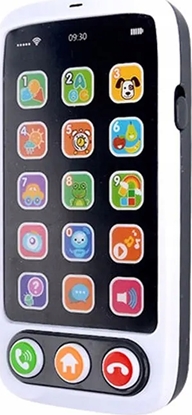 Picture of Edukacyjny Telefon  Czarny dla Dzieci Zabawka RozwijajÄca 12+ miesiÄcy