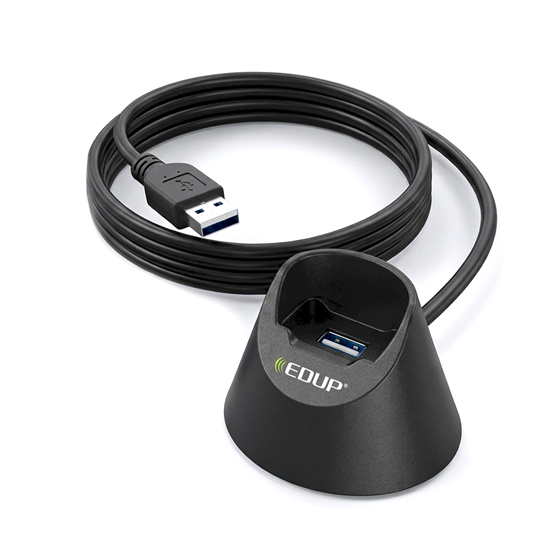 Изображение EDUP USB 2.0 Extension Cable with Base / 1m