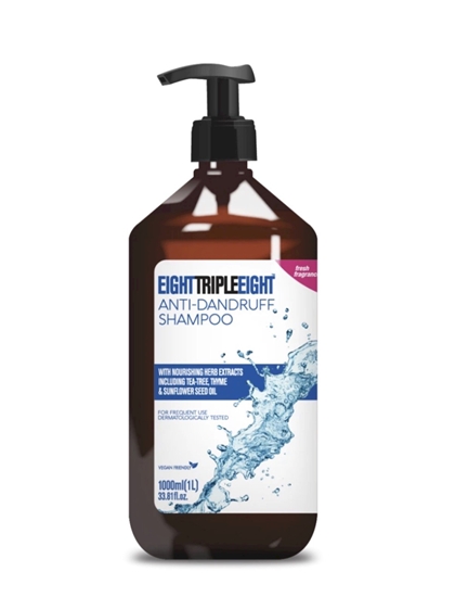Picture of Eight Triple Eight Anti-Dandruff Shampoo 1000ml