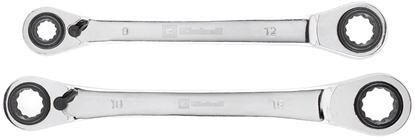 Attēls no Einhell PODWÓJNE KLUCZE OCZKOWE Z GRZECHOTK 2 SZT.