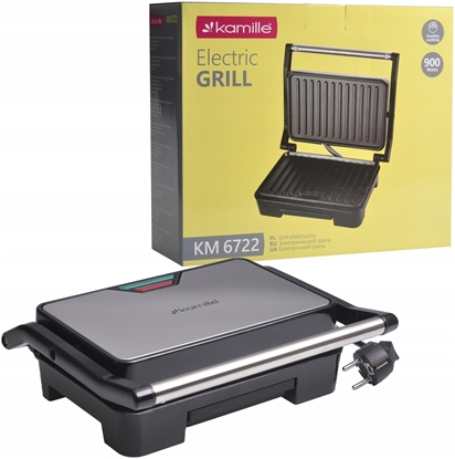 Picture of Electric grill 23*14.5cm, 900W, 6722, KAMILLE
