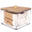 Изображение Eleganza Pojemnik na patyczki kosmetyczne do uszu pudeko organizer ELEGANZA 569321