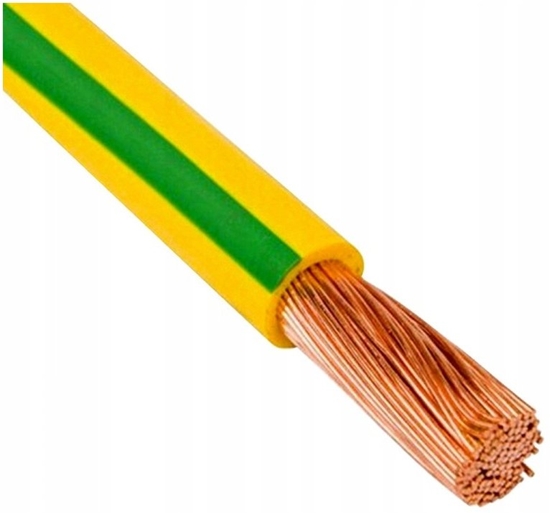 Изображение Elektrokabel Przewód instalacyjny H07V-K (LgY) 35 óto-zielony /bbnowy/