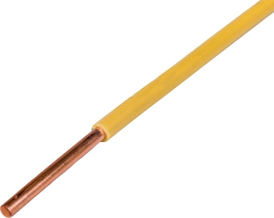 Изображение Elektrokabel Przewód instalacyjny H07V-U (DY) 6 óto-zielony /100m/