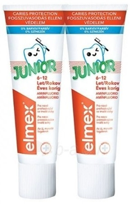 Attēls no Elmex Junior Toothpaste 2 x 75 ml
